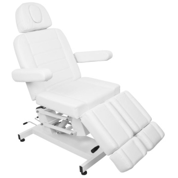 Scaun electric cosmetic azzurro 706 pedi 1 alb puternic - Img 3