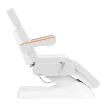 Scaun electric cosmetic SILLON Lux 273b 3 motoare alb - Img 2