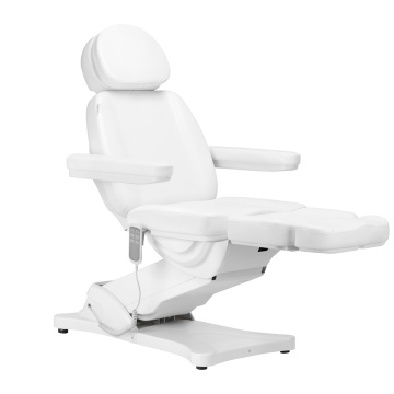 Scaun electric de frumusete SILLON CLASSIC, 3 motoare, alb - Img 3