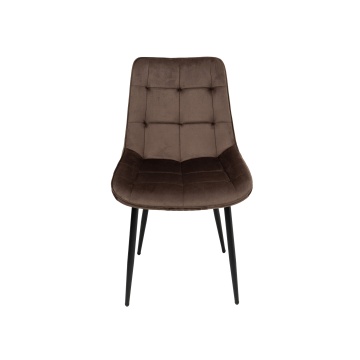 Scaun living HT2, stofa, maro - Img 3