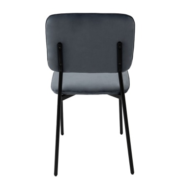 Scaun living, tapitat cu stofa premium, s-173, gri - Img 5