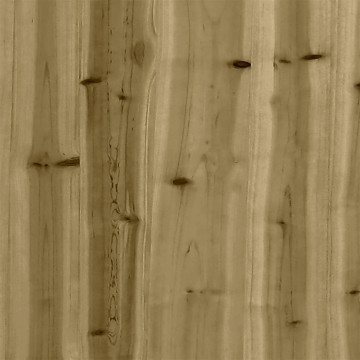 Scaune de grădină, 62x55x77 cm, lemn de pin impregnat - Img 7