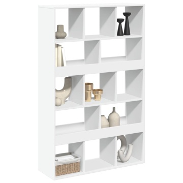 Separator de cameră, alb, 100x33x156,5 cm, lemn prelucrat - Img 3