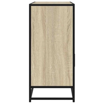 Servantă, stejar sonoma, 100x35x76 cm, lemn prelucrat - Img 8