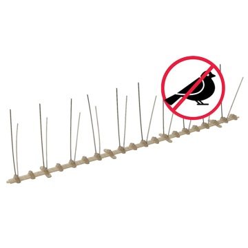 Set bandă cu țepi antipăsări cu 2 rânduri 20 buc. plastic 10 m - Img 5