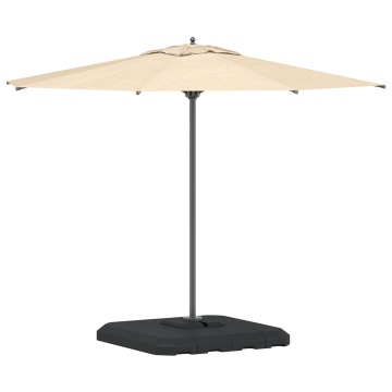 Set bază pentru parasol cantilever, 4 piese - , 130kg nisip sau 90kg apă - Img 3