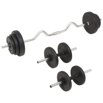 Set de haltere și gantere, 30 kg - Img 2