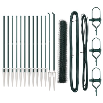 Set de Îngrădire 2 bucăți Verde Oțel 25 x 1.2 m Durabil - Img 2