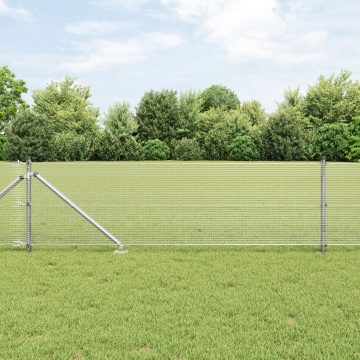 Set de Stâlpi Set de 2 Oțel galvanizat 25 x 0.5 m Durable - Img 1