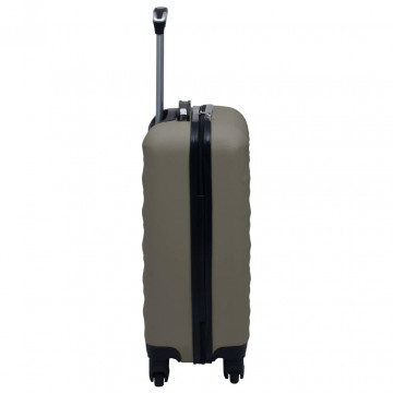 Set de valize cu carcasă rigidă, 2 piese, antracit, ABS - Img 7
