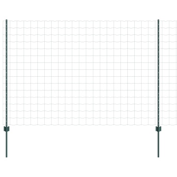 Set Gard de Grădină Set de 2 Verde Oțel Vopsit Electrostatic - Img 2