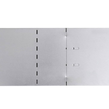 Set gard gazon plăci flexibile 15 buc. 100x14 cm oțel zincat - Img 11