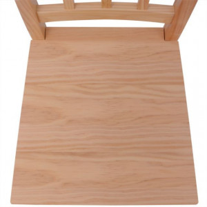 Set masă și scaune din lemn de pin 7 piese - Img 2