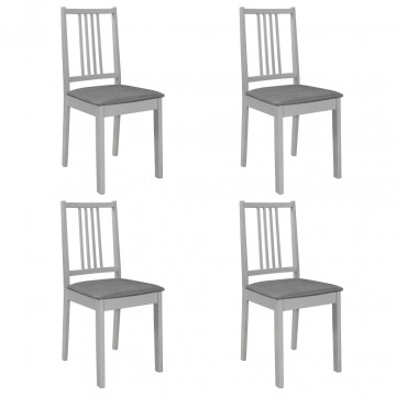 Set mobilier de bucătărie, 5 piese, gri, MDF - Img 5