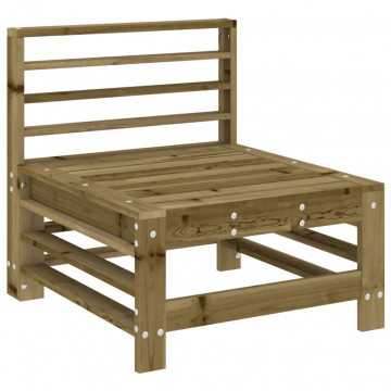 Set mobilier de grădină, 3 piese, lemn de pin impregnat - Img 8