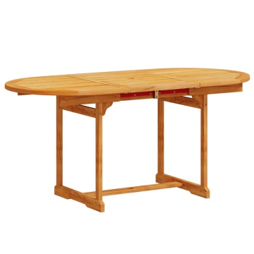 Set mobilier de grădină, 5 piese, lemn masiv acacia/textilenă - Img 3
