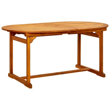 Set mobilier de grădină, 7 piese, lemn masiv de acacia - Img 5