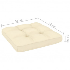 Set mobilier de grădină cu perne, 2 piese, maro miere, lemn pin - Img 7