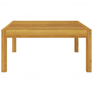 Set mobilier de grădină cu perne, 3 piese, lemn masiv de acacia - Img 6