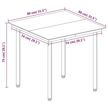 Set mobilier de grădină cu perne, 3 piese, poliratan și sticlă - Img 7