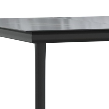 Set mobilier de grădină cu perne, 5 piese, gri, poliratan - Img 7