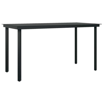 Set mobilier de grădină cu perne 5 piese maro sticlă polirattan - Img 8