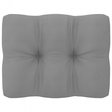 Set mobilier de grădină cu perne, 7 piese, lemn masiv de pin - Img 6