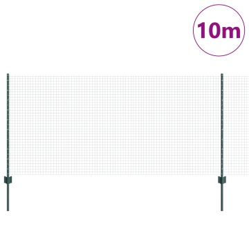 Set Plasă de Păsări Set de 2 Verde Metal, Plastic 10 x 1 m - Img 3