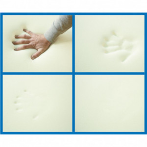 Set saltea Jupiter Memory One 160x200 plus 2 perne plus Husa hipoalergenica plus Pilota microfibra iarna 180x200 - Img 2