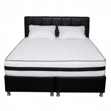 Set saltea Lotus Forte Super ortopedic 180x200x30 plus 2 perne microfibra 50x70 - Img 3