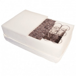 Set saltea Pluto Spring Comfort 140x200 plus 2 perne plus Husa hipoalergenica plus Pilota vara microfibra 180x200 - Img 2
