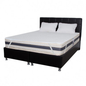 Set Saltea Superortopedica Lux ROMA 180x200x23 plus 2 perne microfibra 50x70 plus Husa hipoalergenica - Img 2