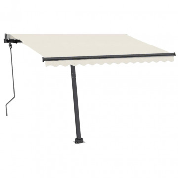 Set stâlp pentru copertină, antracit, 300x245 cm, fier - Img 7