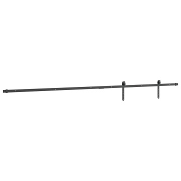 Set uși glisante pentru dulap 213 cm oțel carbon - Img 6