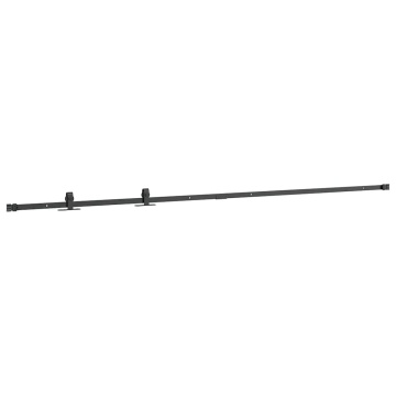 Set uși glisante pentru dulap 213 cm oțel carbon - Img 8