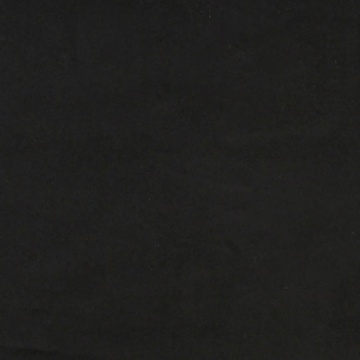 Șezlong cu pernă și cotieră dreaptă, negru, catifea - Img 7