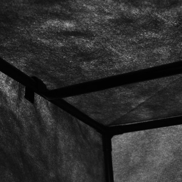 Șifoniere, 2 buc., negru, 75 x 50 x 160 cm - Img 7