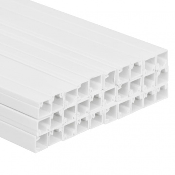 Șine de cabluri, 15x10 mm, 30 m, PVC - Img 4
