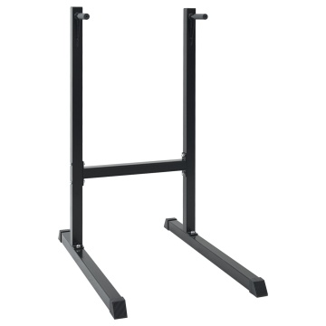 Stația pentru Dips 120 kg 66x104x122 cm Oțel - Img 2