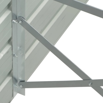 Strat înălțat de grădină antracit 600x80x45 cm oțel galvanizat - Img 6