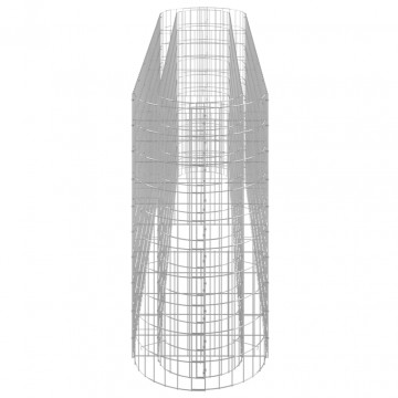 Strat înălțat gabion, 260x50x100 cm, fier galvanizat - Img 4