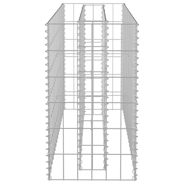Strat înălțat gabion, 90 x 30 x 60 cm, oțel galvanizat - Img 7