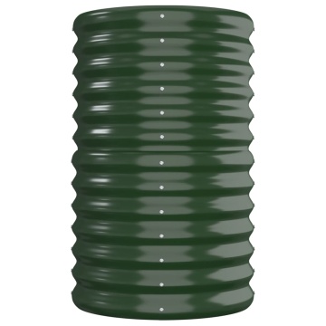 Strat înălțat grădină 260x40x68 cm oțel vopsit electrostatic - Img 4