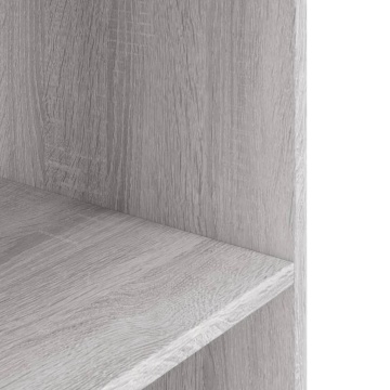 Suport acvariu, gri sonoma, 80x35x60 cm, lemn prelucrat - Img 5