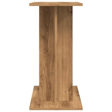 Suport acvariu, stejar artizanal, 60x30x60 cm, lemn prelucrat - Img 8