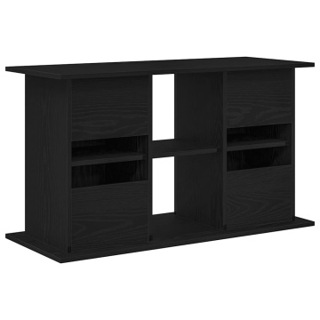 Suport acvariu Stejar negru 101x41x58 cm Lemn prelucrat - Img 6