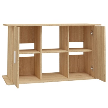 Suport acvariu, stejar sonoma, 101x41x58 cm, lemn prelucrat - Img 5
