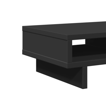 Suport de monitor, negru, 50x27x15 cm, lemn prelucrat - Img 6