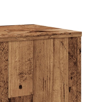 Suport de plante, lemn vechi, 33x33x100 cm, lemn prelucrat - Img 6