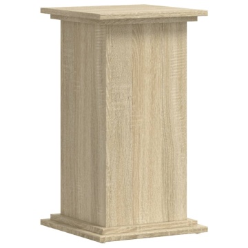Suport de plante, stejar sonoma, 33x33x60 cm, lemn prelucrat - Img 5